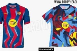 世体：巴萨不会在国家德比穿之前网上曝光的特别版球衣